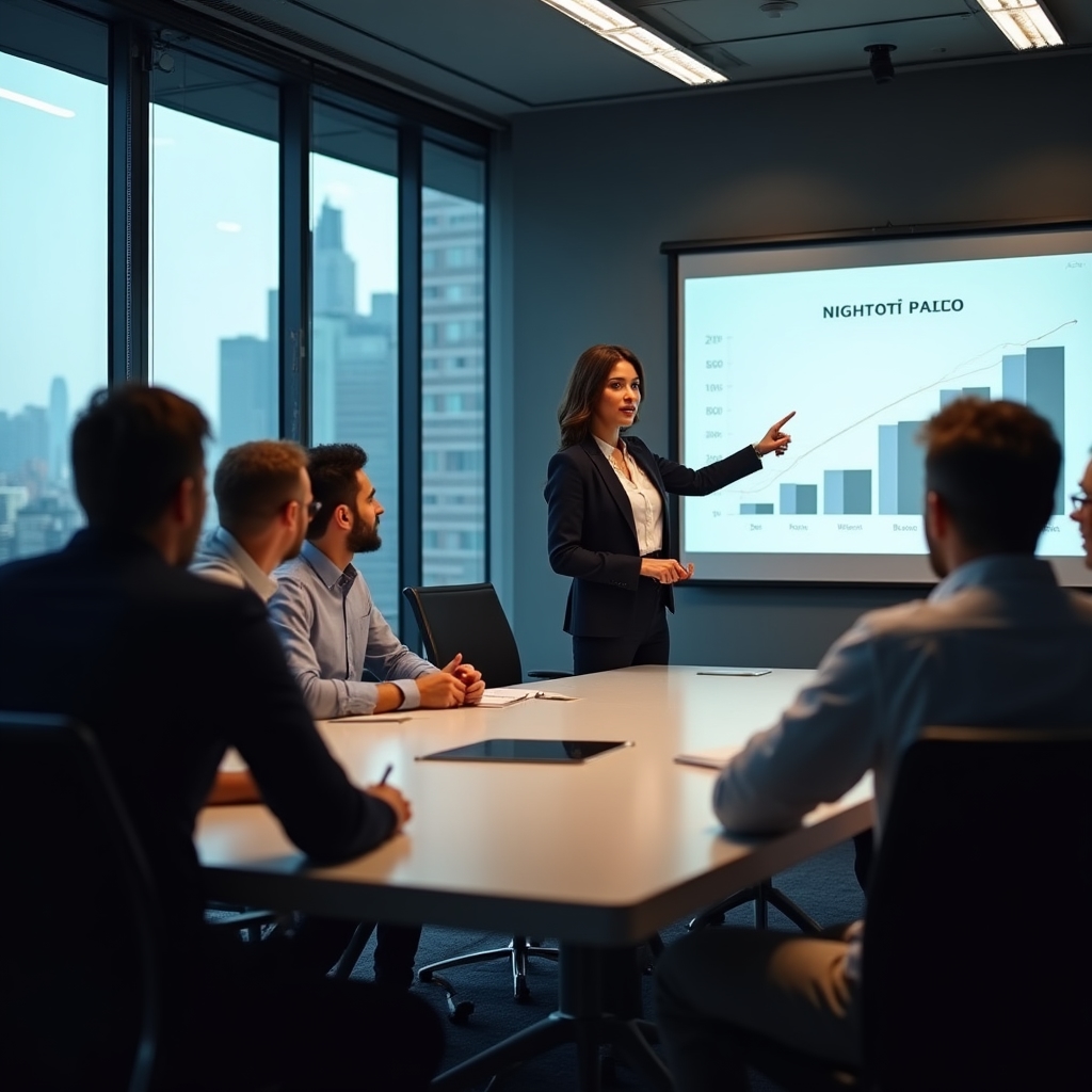 Prezentare pitch pentru investitori